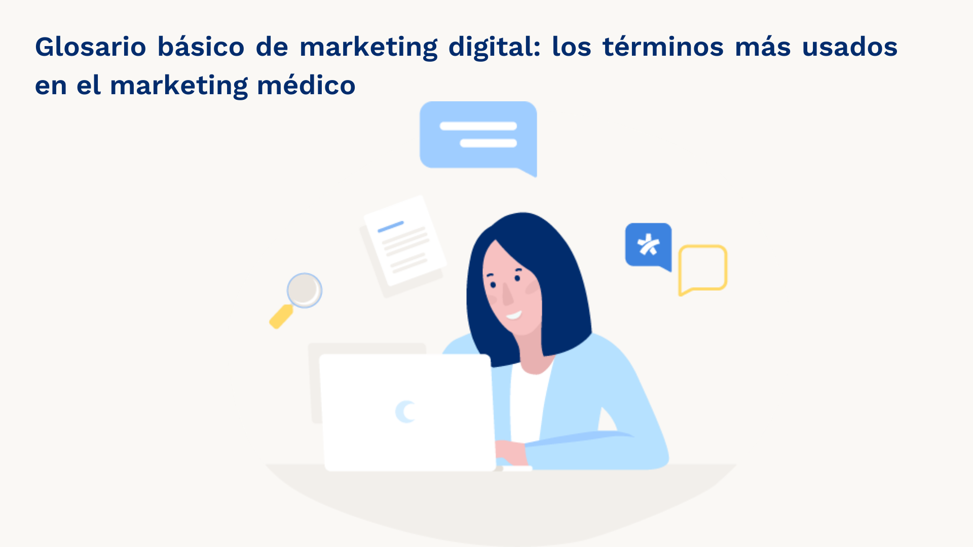 Glosario básico de marketing digital los términos más usados en el marketing médico